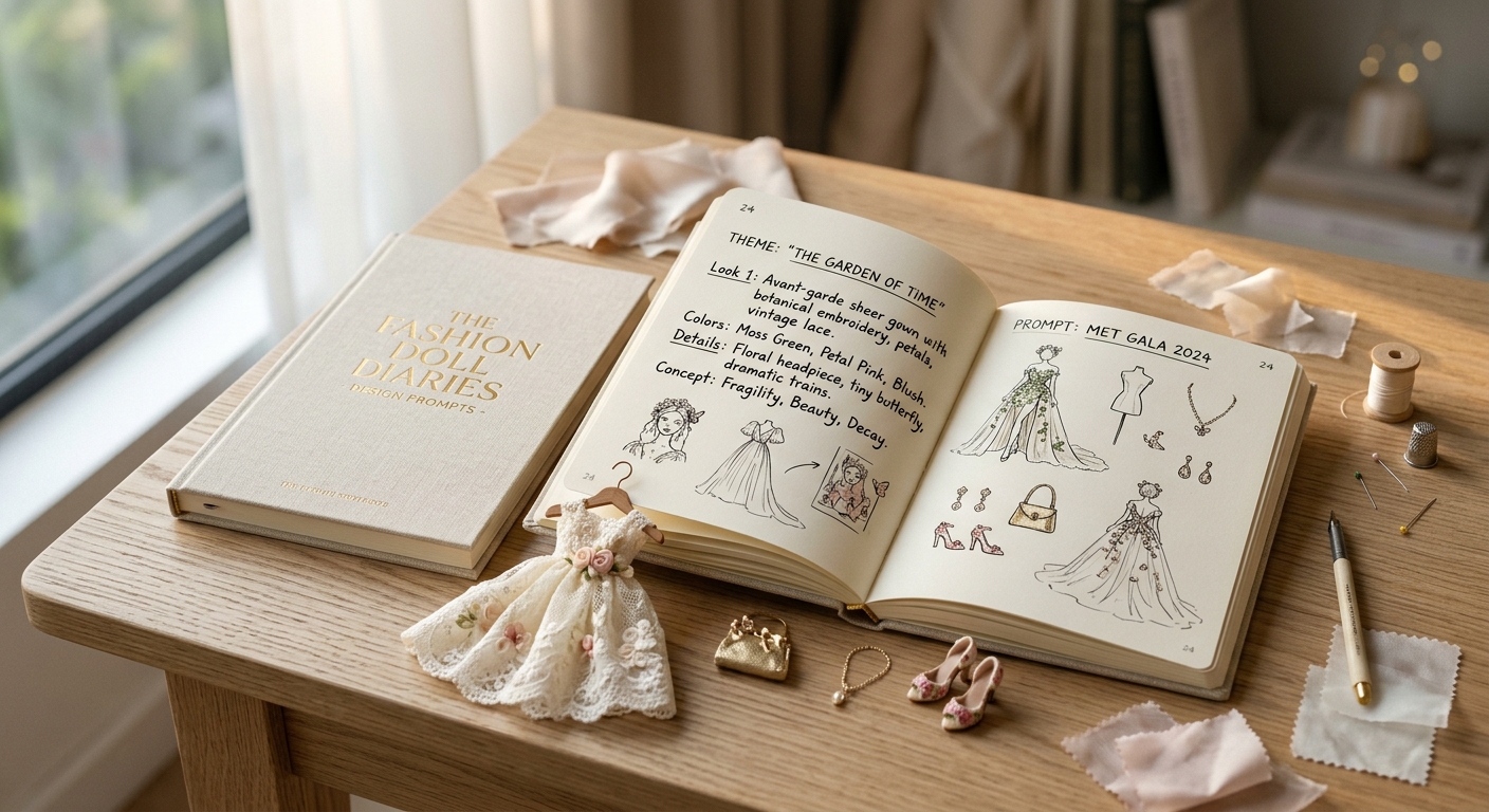 12 Best AI Doll Prompts — From Barbie Glam to Gothic BJD